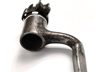 Preussen, Kaiserreich, Dillenbajonett Modell 1841 für Zündnadel Infanteriegewehr , Abnahmestempel, Waffennummer, Gesamtlänge 56 cm , Tüllen Innendurchmesser 21mm