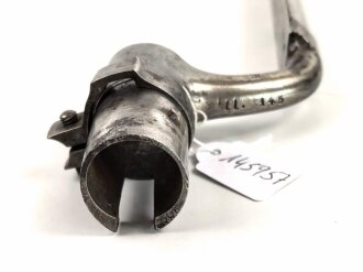 Preussen, Kaiserreich, Dillenbajonett Modell 1841 für Zündnadel Infanteriegewehr , Abnahmestempel, Waffennummer, Gesamtlänge 56,5 cm , Tüllen Innendurchmesser 21mm