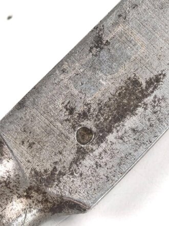 Preussen, Kaiserreich, Dillenbajonett Modell 1841 für Zündnadel Infanteriegewehr , Abnahmestempel, Waffennummer, Gesamtlänge 56,5 cm , Tüllen Innendurchmesser 21mm