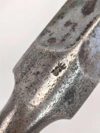 Preussen, Kaiserreich, Dillenbajonett Modell 1841 für Zündnadel Infanteriegewehr , Abnahmestempel, Waffennummer, Gesamtlänge 56,5 cm , Tüllen Innendurchmesser 21mm