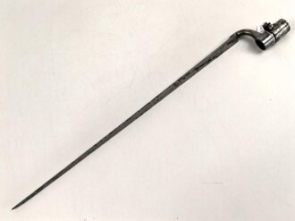 Preussen, Kaiserreich, Dillenbajonett Modell 1841 für Zündnadel Infanteriegewehr , Abnahmestempel, Waffennummer, Gesamtlänge 56,5 cm , Tüllen Innendurchmesser 21mm
