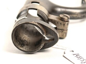 Preussen, Kaiserreich, Dillenbajonett Modell 1862  für Zündnadel Infanteriegewehr Dreyse Sömmerda 1862, Abnahmestempel, Waffennummer, Gesamtlänge 58 cm , Tüllen- Innendurchmesser 21mm, Tüllenlänge 71 mm,