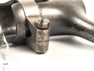 Preussen, Kaiserreich, Dillenbajonett Modell 1862  für Zündnadel Infanteriegewehr Dreyse Sömmerda 1862, Abnahmestempel, Waffennummer, Gesamtlänge 58 cm , Tüllen- Innendurchmesser 21mm, Tüllenlänge 71 mm,
