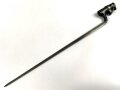 Preussen, Kaiserreich, Dillenbajonett Modell 1862  für Zündnadel Infanteriegewehr Dreyse Sömmerda 1862, Abnahmestempel, Waffennummer, Gesamtlänge 58 cm , Tüllen- Innendurchmesser 21mm, Tüllenlänge 71 mm,