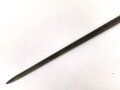 Preussen, Kaiserreich, Dillenbajonett Modell 1862  für Zündnadel Infanteriegewehr Dreyse Sömmerda 1862, Abnahmestempel, Waffennummer, Gesamtlänge 58 cm , Tüllen- Innendurchmesser 21mm, Tüllenlänge 71 mm,