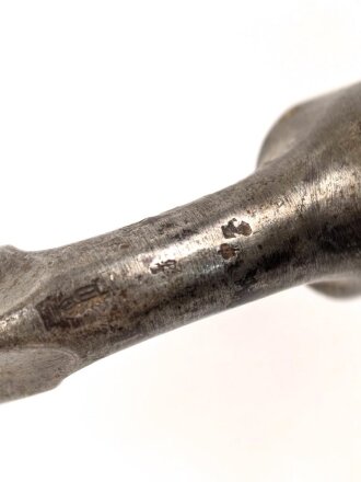 Preussen, Kaiserreich, Dillenbajonett Modell 1862  für Zündnadel Infanteriegewehr Dreyse Sömmerda 1862, Abnahmestempel, Waffennummer, Gesamtlänge 58 cm , Tüllen- Innendurchmesser 21mm, Tüllenlänge 71 mm,
