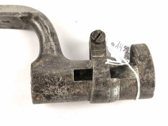 Preussen, Kaiserreich, Dillenbajonett Modell 1862  für Zündnadel Infanteriegewehr Dreyse Sömmerda 1862, Abnahmestempel, Waffennummer, Gesamtlänge 58 cm , Tüllen- Innendurchmesser 21mm, Tüllenlänge 71 mm,