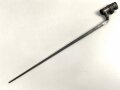 Preussen, Kaiserreich, Dillenbajonett Modell 1862  für Zündnadel Infanteriegewehr Dreyse Sömmerda 1862, Abnahmestempel, Waffennummer, Gesamtlänge 58 cm , Tüllen- Innendurchmesser 21mm, Tüllenlänge 71 mm,