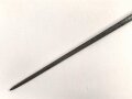 Preussen, Kaiserreich, Dillenbajonett Modell 1862  für Zündnadel Infanteriegewehr Dreyse Sömmerda 1862, Abnahmestempel, Waffennummer, Gesamtlänge 58 cm , Tüllen- Innendurchmesser 21mm, Tüllenlänge 71 mm,