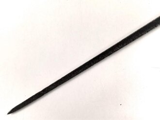 Preussen, Kaiserreich, Dillenbajonett Modell 1862  für Zündnadel Infanteriegewehr Dreyse Sömmerda 1862,  Waffennummer, Gesamtlänge 58 cm , Tüllen- Innendurchmesser 21mm, Tüllenlänge 71 mm, Korrossionsspuren