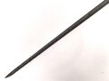 Preussen, Kaiserreich, Dillenbajonett Modell 1862  für Zündnadel Infanteriegewehr Dreyse Sömmerda 1862,  Waffennummer, Gesamtlänge 58 cm , Tüllen- Innendurchmesser 21mm, Tüllenlänge 71 mm, Korrossionsspuren