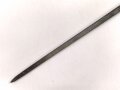 Preussen, Kaiserreich, Dillenbajonett Modell 1862  für Zündnadel Infanteriegewehr Dreyse Sömmerda 1862,  Waffennummer, Abnahmestempel, Gesamtlänge 58 cm , Tüllen- Innendurchmesser 21mm, Tüllenlänge 71 mm, Sperring fehlt