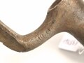 Preussen, Kaiserreich, Dillenbajonett Modell 1862  für Zündnadel Infanteriegewehr Dreyse Sömmerda 1862,  Waffennummer, Abnahmestempel, Gesamtlänge 58 cm , Tüllen- Innendurchmesser 21mm, Tüllenlänge 71 mm, Sperring fehlt