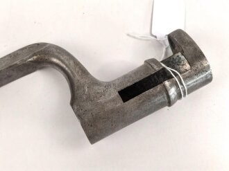Preussen, Kaiserreich, Dillenbajonett Modell 1862  für Zündnadel Infanteriegewehr Dreyse Sömmerda 1862,   Gesamtlänge 58 cm , Tüllen- Innendurchmesser 21mm, Tüllenlänge 71 mm, Sperring fehlt, gereinigt