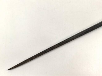 Frankreich, Dillenbajonett, Modell 1777 , Gesamtlänge 46 cm , Innendurchmesser der Tülle 22 mm,, Tüllenlänge 6,7 cm