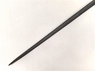 Frankreich, Dillenbajonett, Modell 1777 , Gesamtlänge 46 cm , Innendurchmesser der Tülle 22 mm,, Tüllenlänge 6,7 cm