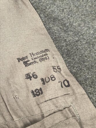 Heer, Mantel Modell 1936 für einen Leutnant der Infanterie. Kammerstück in gutem Gesamtzustand. Feldgrau