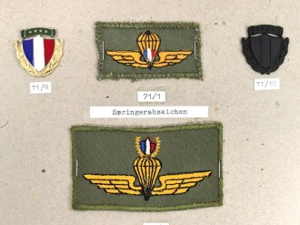 Panama, Sammlung Fallschirmjäger abzeichen und...