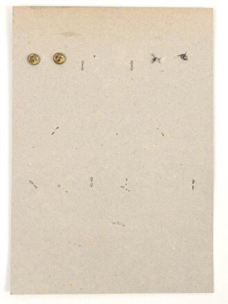 Irland, Sammlung Kragenabzeichen Luftwaffe, auf Karton getackert