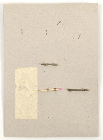 Irland, Sammlung Mützenabzeichen, auf Karton getackert