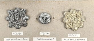 Irland, Sammlung Mützenabzeichen und Kragenabzeichen...