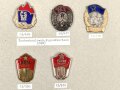 Tschechoslowakei, Sammlung verschiedener Abzeichen " Jugendverband "