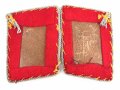 Luftwaffe, Paar Kragenspiegel für einen Hauptmann der Flakartillerie