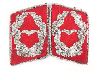 Luftwaffe, Paar Kragenspiegel für einen Major der...