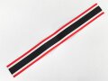 Band zum Kriegsverdienstkreuz 2.Klasse mit und ohne Schwerter. Breite 30mm, Länge 24cm .