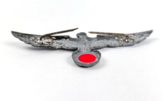 Heer, Adler für eine Schirmmütze, Zink mit resten der Versilberung