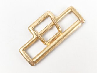 Ersatzteil für eine Feldbinde. Buntmetall, 58mm aussen gemessen, neuzeitliche Fertigung