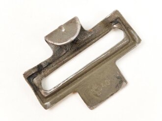 Gegenhalt für einen Koppelriemen, Eisen, 44mm aussen...