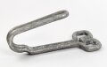 Koppelhaken für eine Feldbluse der Wehrmacht, Aluminium