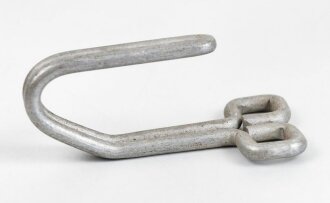 Koppelhaken für eine Feldbluse der Wehrmacht, Aluminium