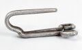 Koppelhaken für eine Feldbluse der Wehrmacht, Aluminium