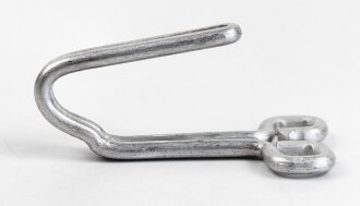 Koppelhaken für eine Feldbluse der Wehrmacht, Aluminium