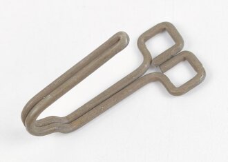 Koppelhaken für eine Feldbluse der Wehrmacht, Buntmetall lackiert