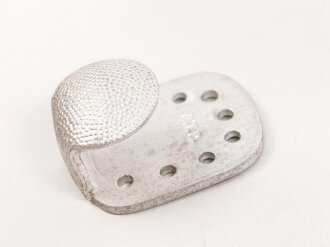 Schoßknopf Aluminium