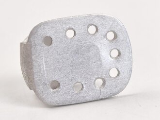 Schoßknopf Aluminium