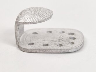 Schoßknopf Aluminium