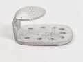 Schoßknopf Aluminium