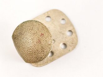 Schoßknopf Buntmetall