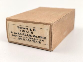 Patronenschachtel Wehrmacht für 15 Schluss 8x57 zum K98