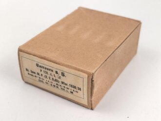Patronenschachtel Wehrmacht für 15 Schluss 8x57 zum K98