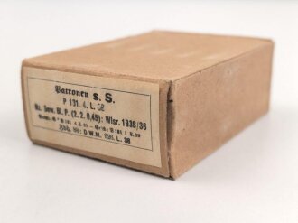 Patronenschachtel Wehrmacht für 15 Schluss 8x57 zum K98
