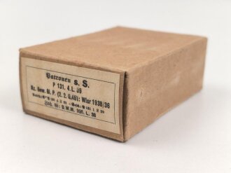 Patronenschachtel Wehrmacht für 15 Schluss 8x57 zum K98