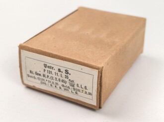 Patronenschachtel Wehrmacht für 15 Schluss 8x57 zum K98