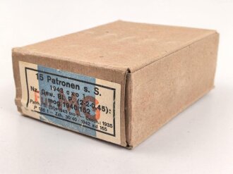 Patronenschachtel Wehrmacht für 15 Schluss 8x57...