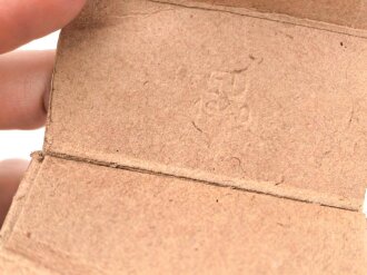 Patronenschachtel Wehrmacht für 15 Schluss 8x57 für MG