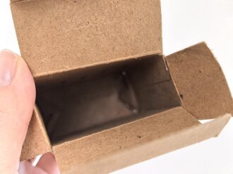 2 Stück leere Patronenschachteln für je 15 Schuss Munition zum K98 der Wehrmacht